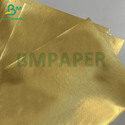 70gm Resistencia a la humedad Oro de aluminio metalizado de la cerveza de papel Laber