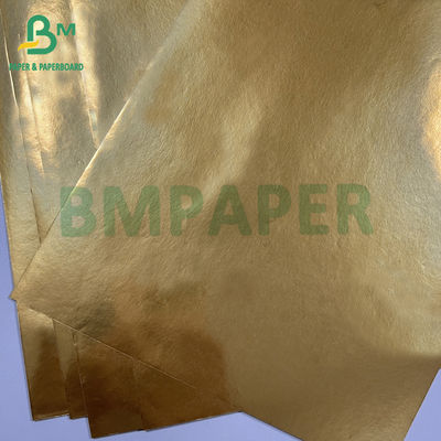 70gm Resistencia a la humedad Oro de aluminio metalizado de la cerveza de papel Laber