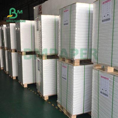 40gm MG Papel Kraft Blanco para bolsas de comestibles Excelente capacidad de impresión 24′′ X 36′′