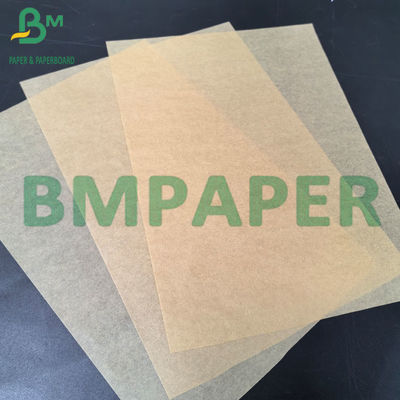 40 g 50 g de papel artesanal MG marrón sin blanquear con nervaduras de papel Kraft para embalaje