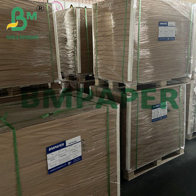 150g a 350g Papel Kraft de doble recubrimiento de color marrón para tazas y cuencos