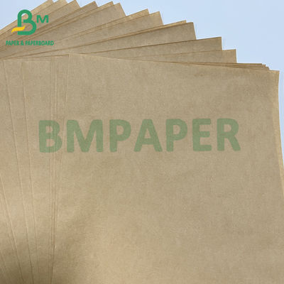 Papel de bolsas Kraft de 100 gramos de color marrón no blanqueado