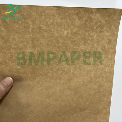 Papel de bolsas Kraft de 100 gramos de color marrón no blanqueado