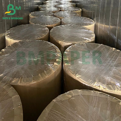 Papel de caja de embalaje de alimentos 350 gm Papel Kraft revestido con PE de grado alimenticio