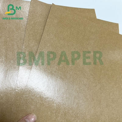 Papel de caja de embalaje de alimentos 350 gm Papel Kraft revestido con PE de grado alimenticio