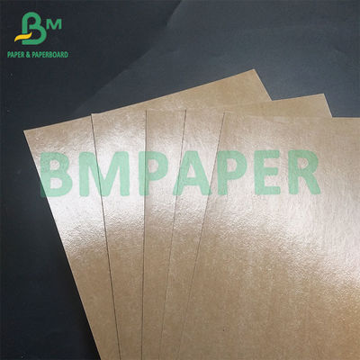 Papel Kraft marrón de alta calidad y alta rigidez con revestimiento PE