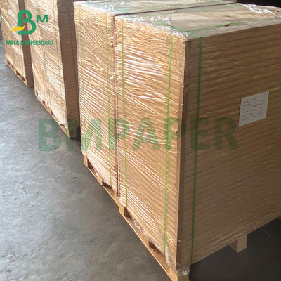 50 gsm + 10 gsm Papel alimenticio kraft blanco con recubrimiento en PE brillante de un solo lado