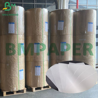 40 g de papel Kraft MG blanco impermeable a la grasa, papel recubierto con aceite de silicona para el embalaje de azúcar