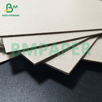 Papel de reciclaje de 0,45 a 4,0 mm de alta rigidez cartón gris para el marco fotográfico