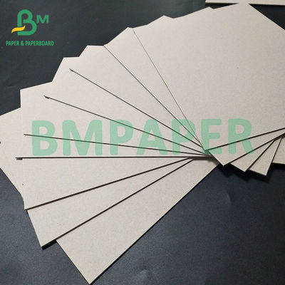 Papel de reciclaje de 0,45 a 4,0 mm de alta rigidez cartón gris para el marco fotográfico