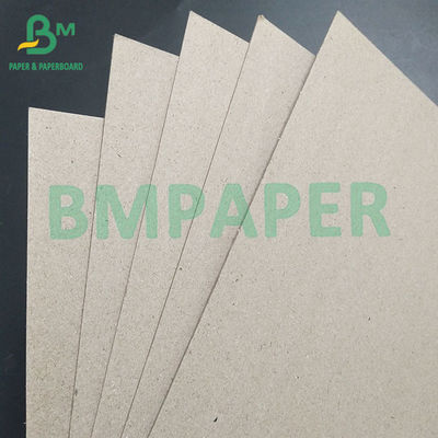 Papel de reciclaje de 0,45 a 4,0 mm de alta rigidez cartón gris para el marco fotográfico