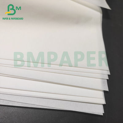 Papel blanco resistente a la grasa y el aceite 35 gramos 50 gramos Excelente contenedor de grasa