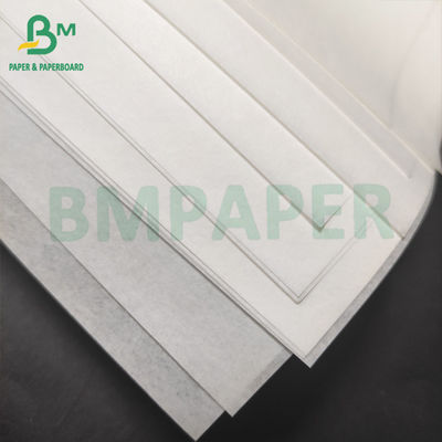 Papel blanco resistente a la grasa y el aceite 35 gramos 50 gramos Excelente contenedor de grasa