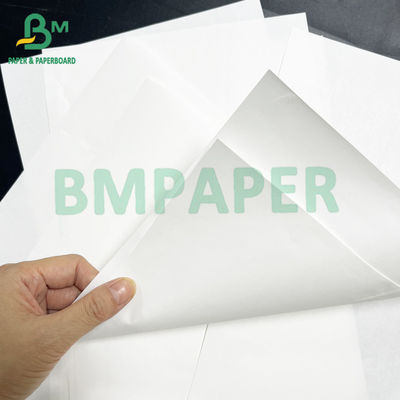 70 gramos de papel Kraft blanqueado blanco de grado alimenticio en bobina para el embalaje de productos alimenticios
