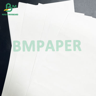 80gm Buena estabilidad de impresión Papel Kraft Blanqueado Blanco para embalaje de alimentos