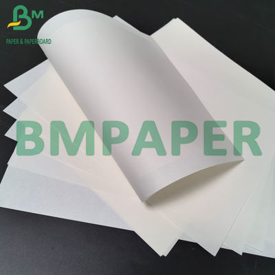 Papel Kraft blanqueado blanco de 70 gramos ancho de bobina de 1100 mm Papel artesanal para bolsas de compras