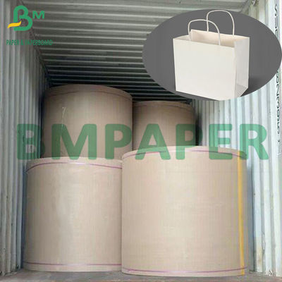 Grado industrial 50# Papel Kraft blanqueado blanco de rollo Jumbo ancho de 48'
