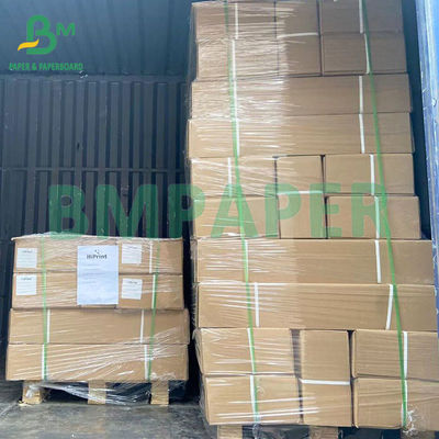 Hojas de embalaje de papel de sofá revestido de dos lados y brillante para el folleto del producto