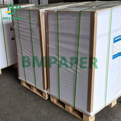 100# 80# 70# Papel de arte con recubrimiento de texto blanco Brillo / Papel de cartón Matt 24&quot; 36&quot; 610mm 914mm
