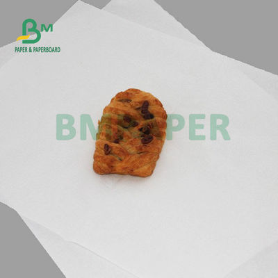 40 g/m2 Papel de protección contra el aceite para envolver hamburguesas a prueba de microondas 500 x 335 mm
