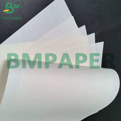 30&quot; X 1200&quot; 100ft White Kraft Art Paper Roll de papel artesanal para bolsas de regalo mate