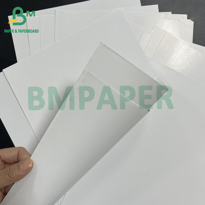 54&quot; * 300ft 80gm Papel de texto C2S recubrido brillante con buena absorción de tinta