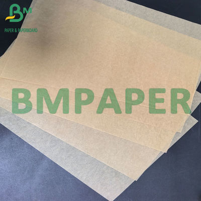 Hojas de papel Kraft de 40 gm de lado brillante y resistente al aceite MG sin blanquear