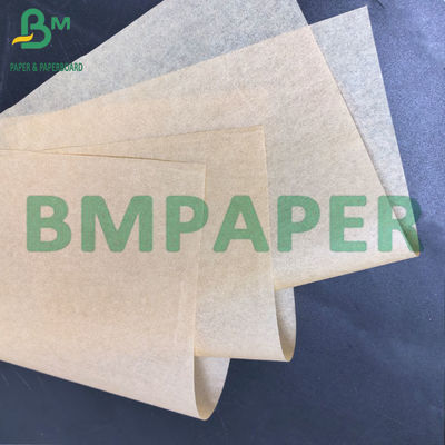 Hojas de papel Kraft de 40 gm de lado brillante y resistente al aceite MG sin blanquear