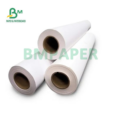 80gm Buena capacidad de impresión Papel de fianza CAD de rollo blanco liso Premium
