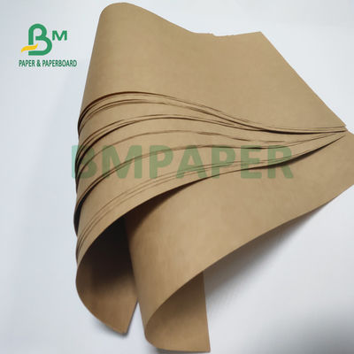 Papel Kraft semi-extensible 70 Gsm para el embalaje de mortero ancho 102cm núcleo 76mm