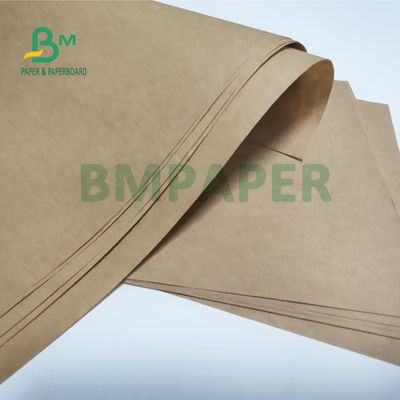Papel Kraft semi-extensible 70 Gsm para el embalaje de mortero ancho 102cm núcleo 76mm