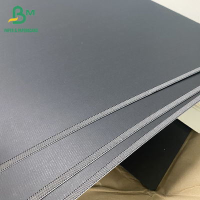 Hojas de cartón ondulado negro / blanco 3 capas de color completo F Flote Board 700mm X 1000mm