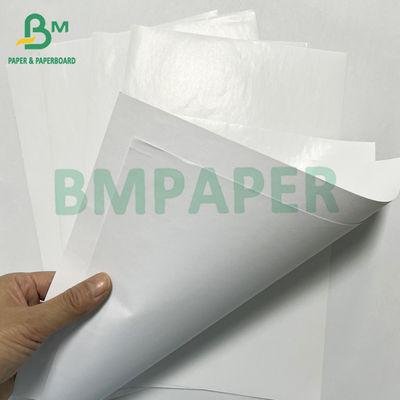 Papel adesivo para etiquetas de protección ambiental de 80 gramos blanco liso