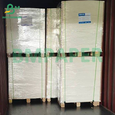 80GSM Papel blanco de etiqueta recubrido de un solo lado brillante para etiquetas de embalaje
