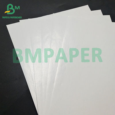 80GSM Papel blanco de etiqueta recubrido de un solo lado brillante para etiquetas de embalaje