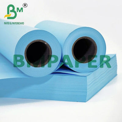 36x500 20 libras de papel de ingeniería de fianza azul de 3 '' núcleo 2 / caja para impresión de inyección de tinta