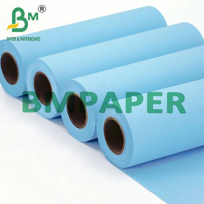 36x500 20 libras de papel de ingeniería de fianza azul de 3 '' núcleo 2 / caja para impresión de inyección de tinta