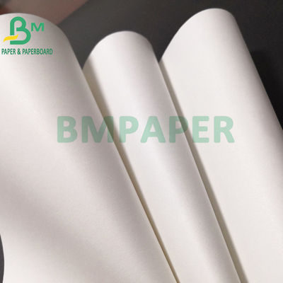 100 gm 120 gm Papel Kraft blanco natural para bolsas de compras de comestibles 1200 mm
