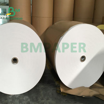 100 gm 120 gm Papel Kraft blanco natural para bolsas de compras de comestibles 1200 mm