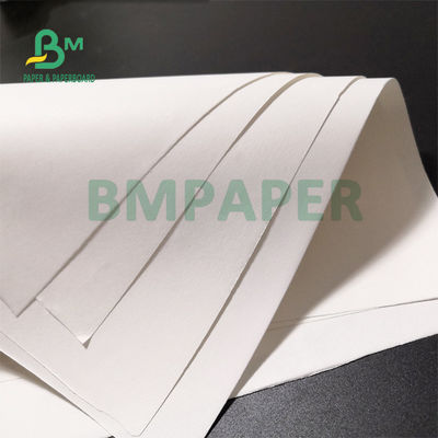 100 gm 120 gm Papel Kraft blanco natural para bolsas de compras de comestibles 1200 mm