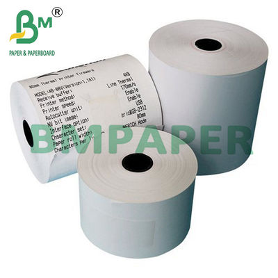 80*80mm 57*40mm POS térmico hasta los rollos de papel utilizados como recibos en los bancos