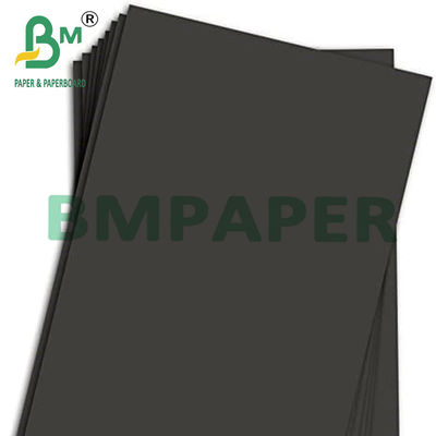 Cartón de doble cara 200GSM 640 X 920MM Negro para varias cajas de regalos
