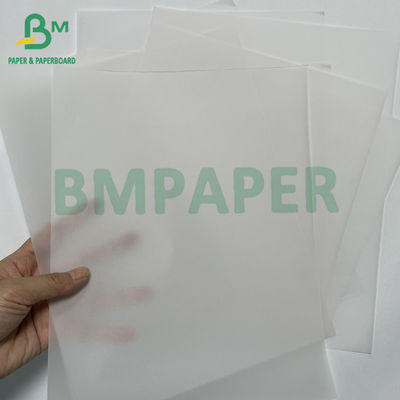 93gm suave fácilmente visible a través de papel transparente reciclable