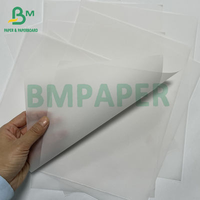 93gm suave fácilmente visible a través de papel transparente reciclable