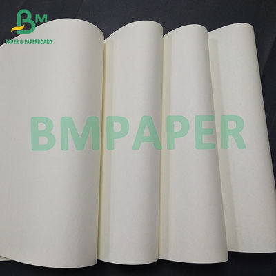 Absorción uniforme de tinta de calidad estable Papel sin madera de crema para papel de libro