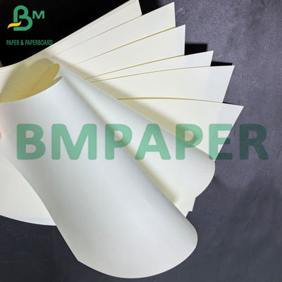 55 gm 58 gm Papel sin revestimiento de crema sin madera Marfil Papel offset de buena suavidad