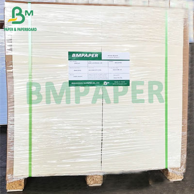 Caja de regalo Premium 2 mm de madera blanca de celulosa blanqueada lisa