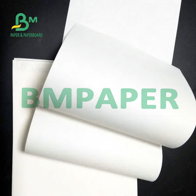 70g 80g 90g Bolso blanco de papel Kraft de grado alimenticio para bolsas de comestibles