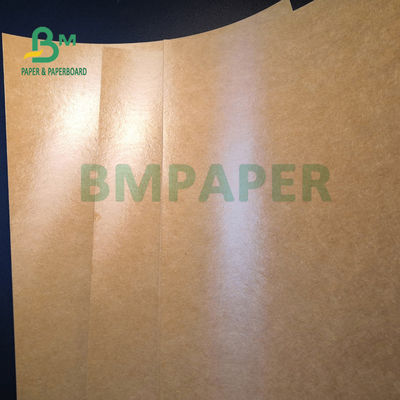 270gm + 15g PE bandejas de comida marrón Papel de caja para hamburguesas 850mm resistente a la grasa