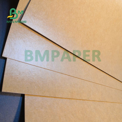 270gm + 15g PE bandejas de comida marrón Papel de caja para hamburguesas 850mm resistente a la grasa